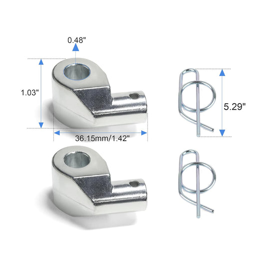 2 Pack Trunnion UC14170 M155101 for John Deere X534 X540 X570 X580 X584 X300R X304 X305R X310 X320 X324 X340 X360 X330 X350 X350R X354 from MyMROmarts