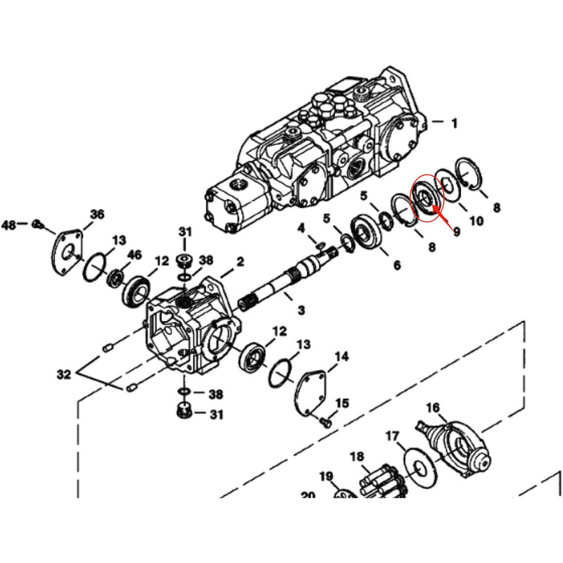 Load image into Gallery viewer, Seal Shaft 6687191 7296603 for Bobcat 653 751 753 763 773 7753 S130 S150 S160 S175 S185 S205 S220 S250 S300 etc from MyMROmarts
