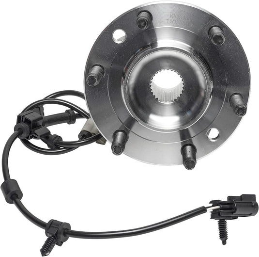 2 Front Wheel Bearing Hubs for Chevy Trailblazer EXT GMC Envoy XL XUV Buick Rainier Saab 9-7X Isuzu Ascender Bravada [w/ABS] Wheel Bearing and Hubs Assembly Replacement from MyMROmarts