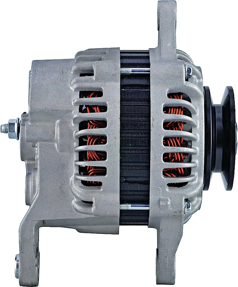 Load image into Gallery viewer, Alternator ROTA0218 LRA03751 For Mitsubishi Industrial Various 0.458333 Clock 75 amp Internal Fan Type Internal Regulator CW Rotation 12V - Electrical Parts &gt; Alternator from MyMROmarts
