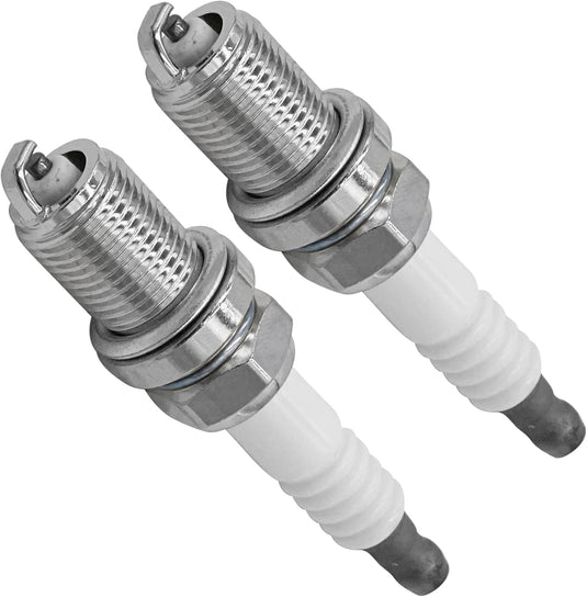 Copper Plus Spark Plug Compatible with John Deere D100 D105 D110 D120 D125 D130 D140 D150 D160 D170 LA100 LA105 LA110 LA115 LA120 LA125 LA135 LA140 LA145 X106 X107 X110 X117R X120 X125 X126 x2 from MyMROmarts
