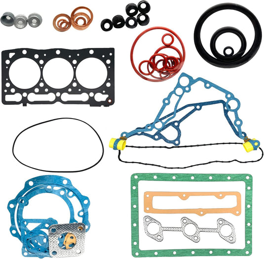 D1105 Gasket Kit with Head Gasket for Kubota D1105 Head Gasket Compatible with RTV1100 ZD331 F2560 F2880 B2400 B2650 B2920 KX61-2 KX41-2 U25S from MyMROmarts