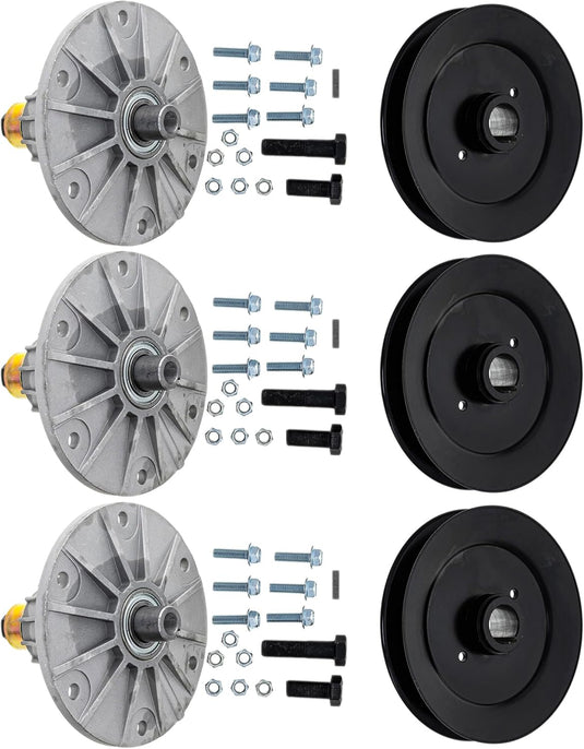 Deck Spindle for Bobcat ZT3000 ZT3500 FastCat Pro RS 52-Inch 4171231 4168381 3 Pack from MyMROmarts