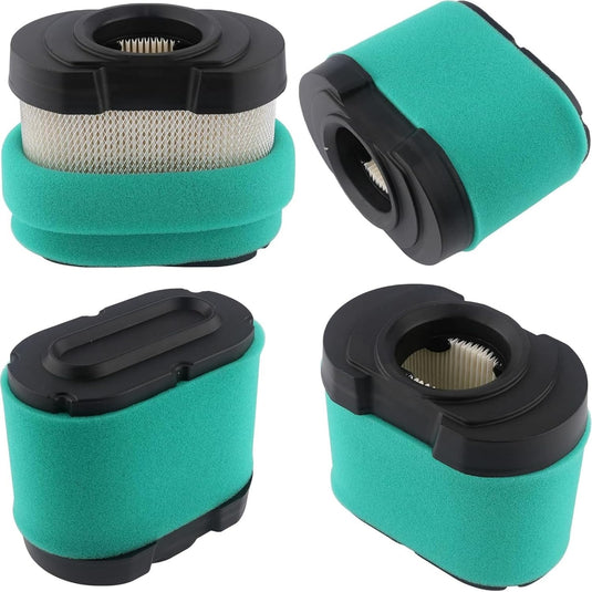 792105 MIU11515 Air Filter 492932 Oil Filter Compatible with Briggs and Stratton 407777 4163205 4163206 445877 445667 593435 593240, for Craftsman Lawn Mower, for John Deere D170 D155 D110 LA165 D160 from MyMROmarts