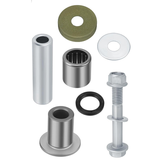 2 Set Front Upper Lower A Arm Bushing Seal Kits & Bolts 52455-07G00 92026-S095 3406-111 for Arctic Cat 2004-2008 400 DVX Kawasaki 2003-2006 KFX400 Suzuki 2003-2014 Quadsport Z 400 from MyMROmarts