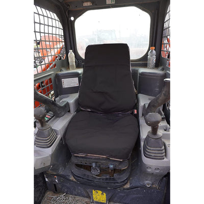 Durafit Seat Covers, KU24 Black Endura KUBOTA Models SVL 75-95.2 KUBOTA Skid Loader, KX0400, U48-5 Excavator in Black Endura - Body Parts > Other Cab Parts > Seat Cover from MyMROmarts