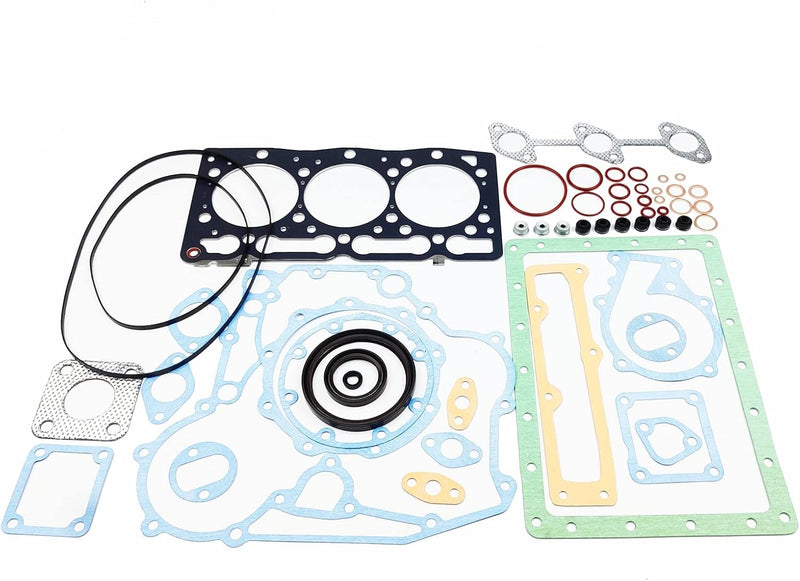Chargez l'image dans la visionneuse de la galerie, Overhaul Rebuild Kit NO Valves Liners Compatible with Kubota D1105 Engine KX41 KX36-2 KX41-2 U25S Excavator F2400 F2560E F2880 F2680E B1750D B1750E Tractor Replacement Parts from MyMROmarts
