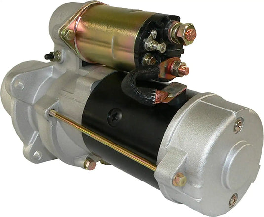 New Starter SNK0003 9800888 6630182 6649676 6660797 6701847 6714082 for Skid Steer/Bob Cat Clark 1600 Gehl 4625 5620 5625DX 6620 1986-1993 6625 All Hyster H-110E-160 Lister Petter HL3 Series 1986-1988 - Electrical Parts > Starter Motor from MyMROmarts