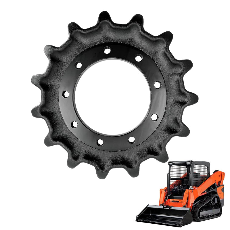 Load image into Gallery viewer, Drive Sprocket V051121110 V0511-21110 for Kubota SVL 65-2 SVL 65-2C SVL 75 SVL 75-2 SVL 75C SVL 75-2C - New Track Loader Sprocket 9 Bolt Holes 15 Teeth - Undercarriage Parts &gt; Travel System Parts &gt; Sprocket from MyMROmarts
