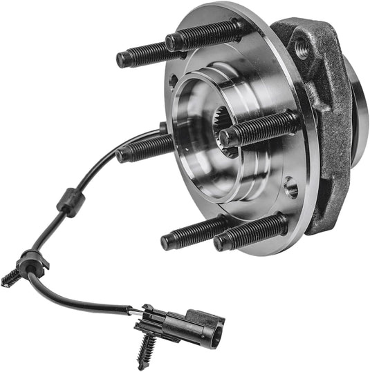 2 Front Wheel Bearing Hubs for Chevy Trailblazer EXT GMC Envoy XL XUV Buick Rainier Saab 9-7X Isuzu Ascender Bravada [w/ABS] Wheel Bearing and Hubs Assembly Replacement from MyMROmarts