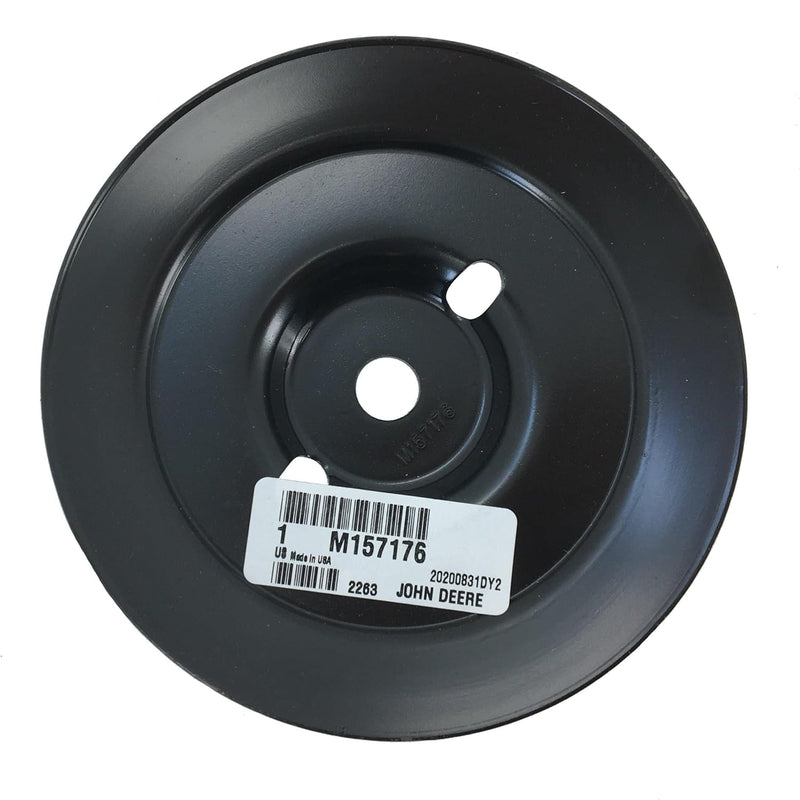 Load image into Gallery viewer, Deck Drive Sheave Assembly M157176 For John Deere X300 X304 X320 X324 X340 X360 X500 X520 X530 X534 X540 X590 Tractors from MyMROmarts
