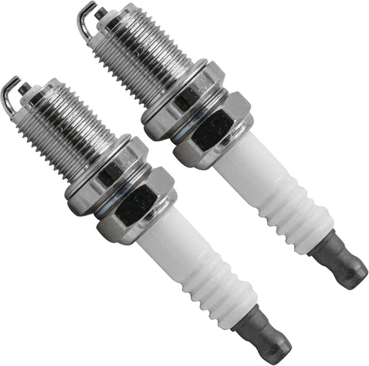 Copper Plus Spark Plug Compatible with John Deere D100 D105 D110 D120 D125 D130 D140 D150 D160 D170 LA100 LA105 LA110 LA115 LA120 LA125 LA135 LA140 LA145 X106 X107 X110 X117R X120 X125 X126 x2 from MyMROmarts