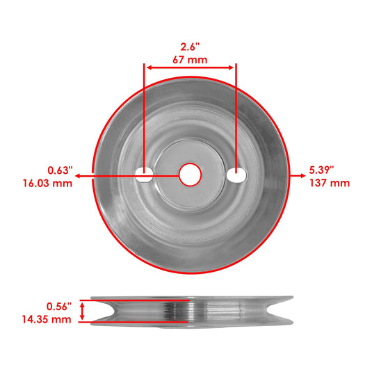 42" 48" 54" Deck Pulley M157175 For John Deere X320 X324 X340 48"/ X500 X520 X320 X324 X340 X360 / X300 X304 X310 from MyMROmarts