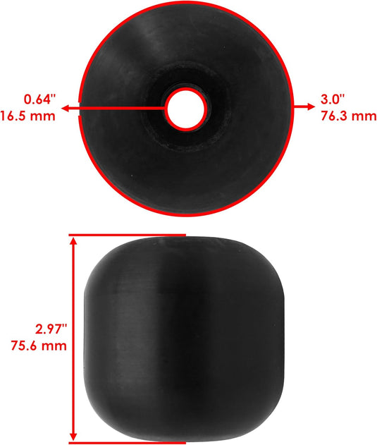 2198153 29-4820 294820 Deck Roller Compatible with Toro/Compatible with Bunton/Compatible with Bobcat/Compatible with Ryan ZTM1250 BZT1000 ZT100 ZT200 ZT220 30136 2X from MyMROmarts