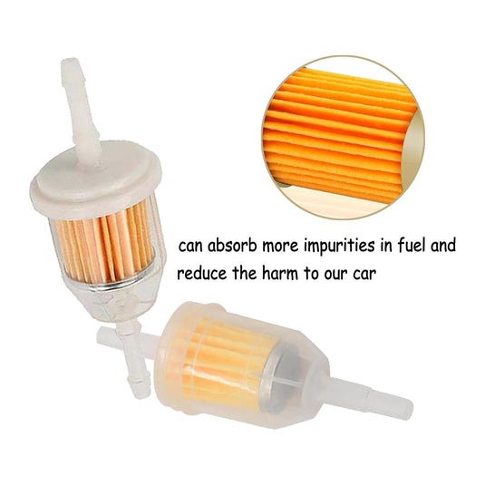 Fuel Filter 7G18 AM101126 1/4", 5/16" Inner Diameter For John Deere Compact Utility 1023E 1025R 1026R - Engine Maintenance Parts > Fuel Filter from MyMROmarts