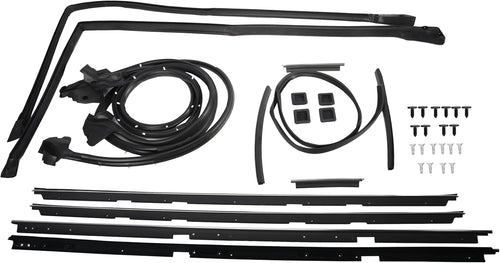 Door Tailgate Weatherstrip Seal Kit, Fit for Chevy El Camino 1978-1987, Fit for GMC Caballero 1978-1987