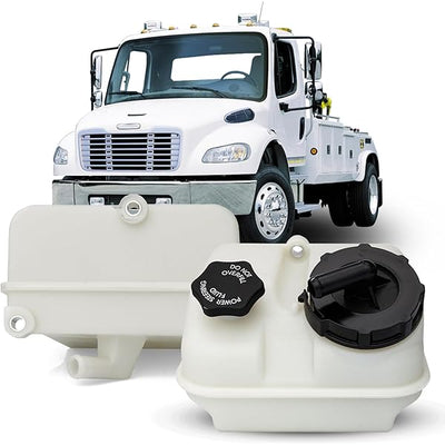 603-5206 Power Steering Reservoir Tank Bottle with Cap for Freightliner M2 106 112 Freightliner Business Class M2 2008-2014 Steering Reservoir Truck Accessories A1414796003 A1419133000 - 水/油/冷却液/清洗液箱 from MyMROmarts