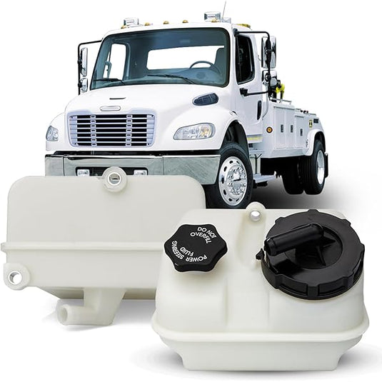 603-5206 Power Steering Reservoir Tank Bottle with Cap for Freightliner M2 106 112 Freightliner Business Class M2 2008-2014 Steering Reservoir Truck Accessories A1414796003 A1419133000 - 水/油/冷却液/清洗液箱 from MyMROmarts