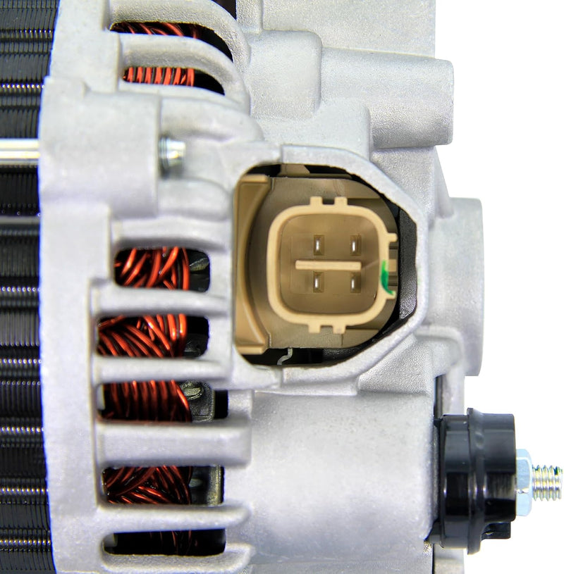 Cargue la imagen en el visor de la galería, Honda Civic Acura Alternator Replacement New for 2001 2002 2003 2004 2005 EL L4 1.7L, 06311PLM505RM 31100-PLM-A01A02 02RM AHGA50 64 A005TA6991A 7091 7191 ZC 400-48035 13893N 90-27-3268 from MyMROmarts
