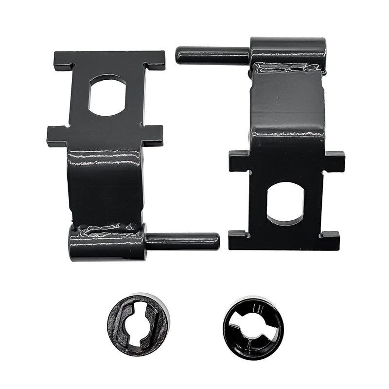 Load image into Gallery viewer, 2PCS Cab Door Hinge w/Gasket 7193725 7167846 for Bobcat Loader T450 T550 T590 T595 T630 T650 T740 T750 T770 T870 A770 S450 S510 S530 S550 S570 S590 S595 S630 S650 S740 S750 S770 S850 from MyMROmarts
