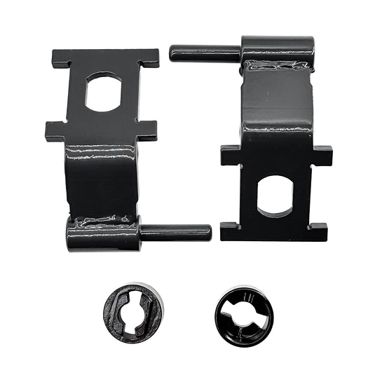 2PCS Cab Door Hinge w/Gasket 7193725 7167846 for Bobcat Loader T450 T550 T590 T595 T630 T650 T740 T750 T770 T870 A770 S450 S510 S530 S550 S570 S590 S595 S630 S650 S740 S750 S770 S850 from MyMROmarts