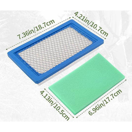 Air filter MIU10998 11013-7017 for Kawasaki FH381V FH430V FH491V series 13HP-15HP Engines John Deere X300 Select Series Lawn Tractors X300 X300R X304 from MyMROmarts