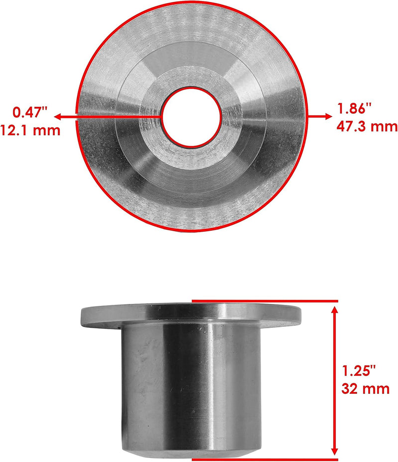 Afbeelding laden in Galerijviewer, Front Axle Pivot Bushings Compatible with John Deere D100 D105 D110 D120 GX21791 from MyMROmarts
