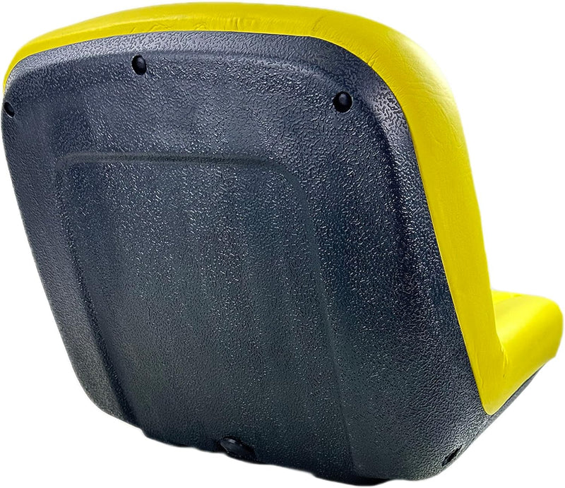 Cargue la imagen en el visor de la galería, E-AUC11476 DirectFit™ Yellow High Back (15&quot;) Seat for John Deere 135, 145, D120, D125, D130, D140, D150, E120, E130, E140, E150,+++ from MyMROmarts
