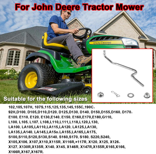 GX20497A Deck Lift Linkage Hanger Arm Front Draft Arm Kit Suitable for John Deere Tractor Mower 155C,190C,D100,D105,D110,D120 X S E L LA Series from MyMROmarts