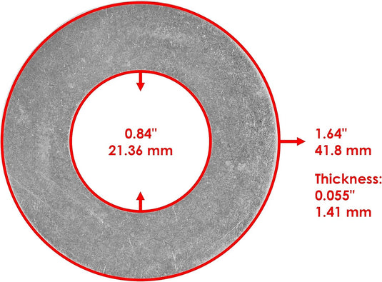 Rear Wheel Bushing Kit Compatible with John Deere D110 D120 D125 D130 D140 D150 D155 D160 D170 E110 E120 E130 E140 E150 E160 E170 from MyMROmarts