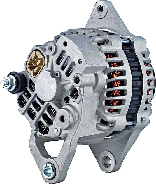 Alternator ROTA0218 LRA03751 For Mitsubishi Industrial Various 0.458333 Clock 75 amp Internal Fan Type Internal Regulator CW Rotation 12V - Electrical Parts > Alternator from MyMROmarts