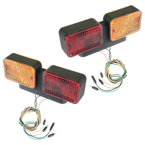 RH LH Taillights for Brake Turn Stop Warning LVA18272 LVA18273 LED Tail Lights for John Deere Tractor 1023E 1025R 1026R 2025R 2032R 3025D 3032E 4066R 5075E - Body Parts > Cab External parts > Cab Lamps from MyMROmarts