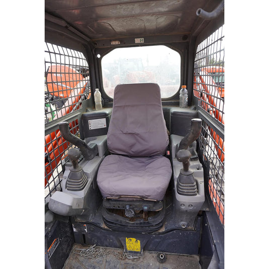 Durafit Seat Covers, KU24 Gray Endura KUBOTA Models SVL 75-95.2 KUBOTA Skid Loader, KX0400, U48-5 Excavator in Gray Endura - Body Parts > Other Cab Parts > Seat Cover from MyMROmarts
