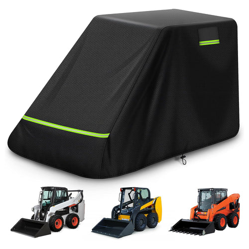 Skid Steer Loader Cover, Suitable for Kubota SSV/SVL65/75, 600D Oxford Cloth Loader Cover, Waterproof, Windproof, UV Resistant - Covers from MyMROmarts
