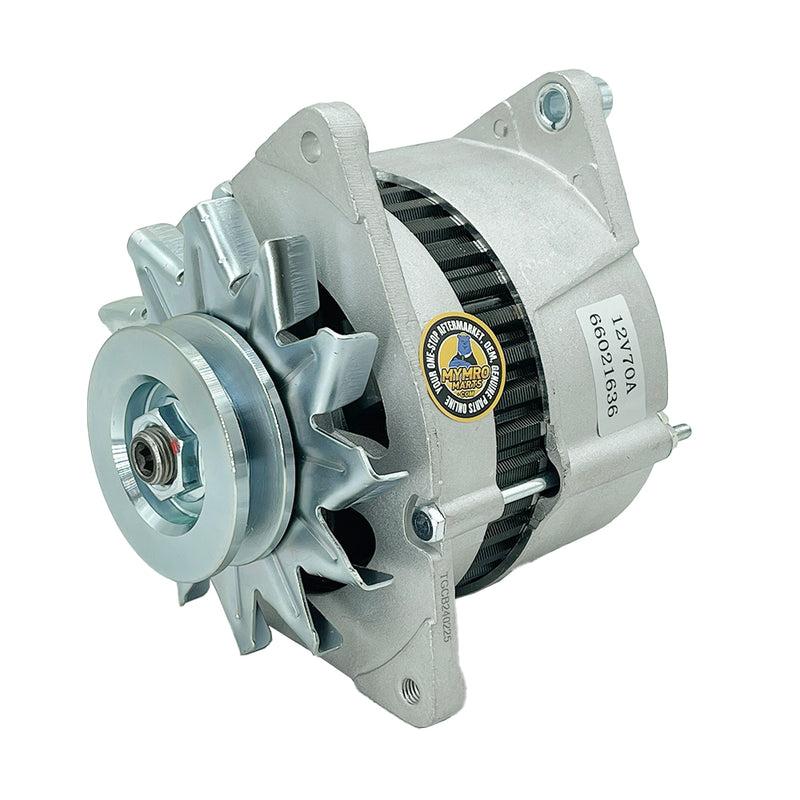 Chargez l'image dans la visionneuse de la galerie, New Alternator Replacement For Ford New Holland Backhoe &amp; Tractor 4830 3230 3930 54022776D, 54022336, 54022336D, 54022776, 63324273, 11201504, 81863039, E7NN10B376BB, ALU0007, 40030007 - Electrical Parts > Alternator from MyMROmarts
