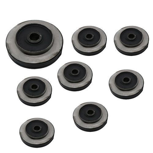 8Pcs Engine Mounting Rubber Cushion Feet Bumper For Caterpillar CAT Excavator E120 E120B E312 E312B E312C from MyMROmarts