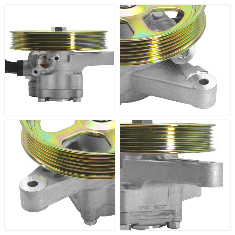 Load image into Gallery viewer, Power Steering Pump with Pulley 21-5494 OE 965494 56110RN0A01 56110RN0A02 56110RN0A03 fit for Honda Accord 2008-2012, fit for Honda Pilot 2009-2011, fit for Honda Accord Crosstour 2010-2011, V6 3.5L - Hydraulic Parts > Gear Pump from MyMROmarts
