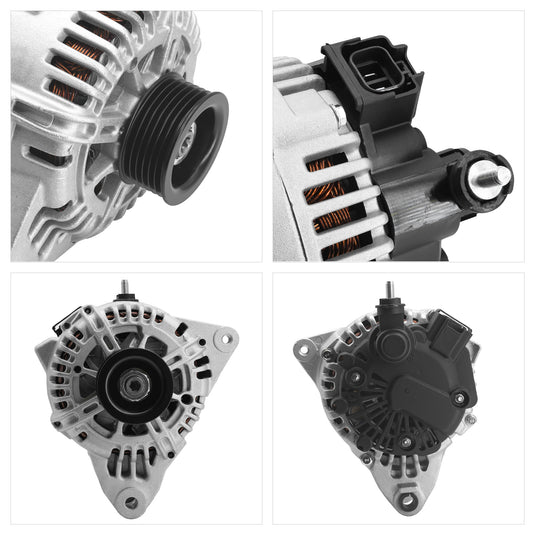 thumbnail image 2 of Imcarparts 120A Alternator For Hyundai Santa Fe, Sonata, Tiburon, Tucson – 2.7L 2005-2009 2 of 6
