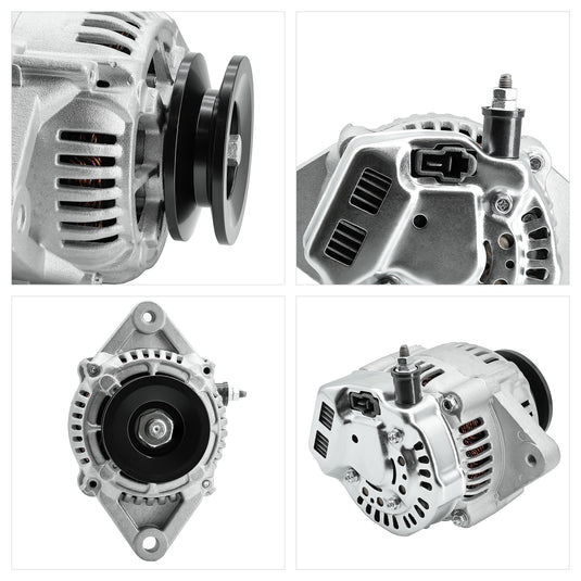 Alternator 101211-8770, 101211-8771, 1012118770, 1012118771, 12534, 12534N, 400-52121, 40052121, 40052121R for Kubota ATV RTV900 RTV900T RTV900W 900 - Electrical Parts > Alternator from MyMROmarts