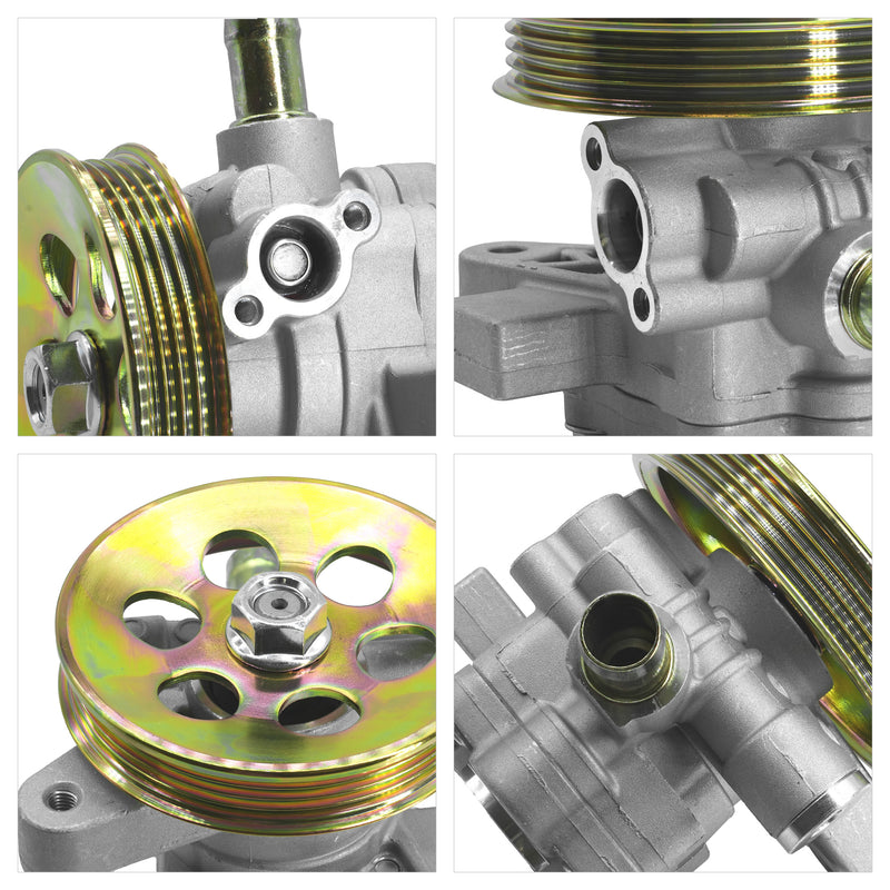 Load image into Gallery viewer, Power Steering Pump with Pulley Power Assist Pump Replacement for 96-5919 56110-PAA-A01 21-5919 Compatible with Honda Accord EX DX LX SE L4 2.3L 1998 1999 2000 2001 2002 - Hydraulic Parts &gt; Gear Pump from MyMROmarts
