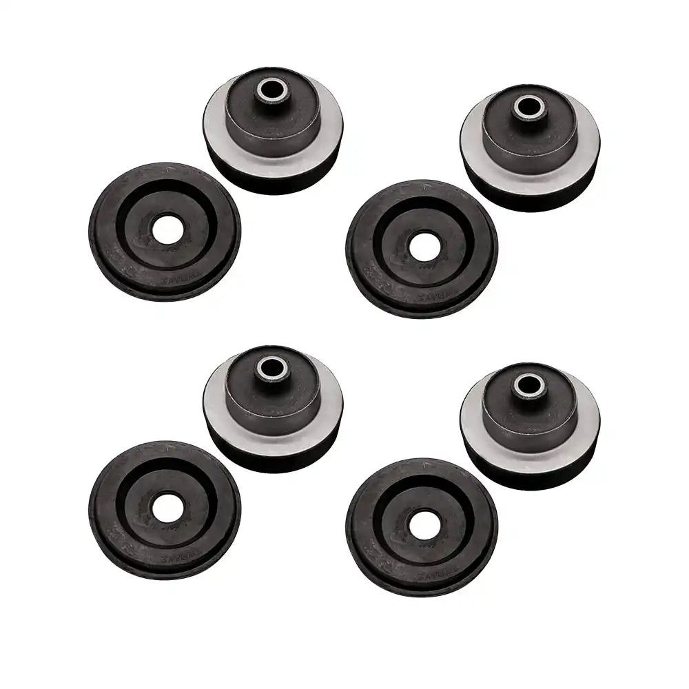 8 PCS Engine Mounting Rubber Cushion Feet Bumper for Hitachi Excavator ...