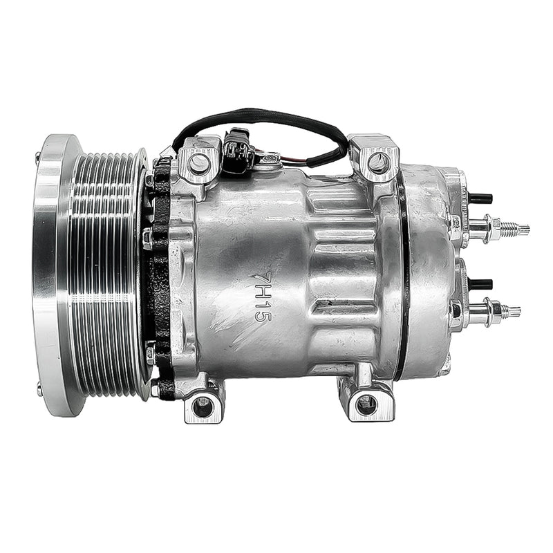 Afbeelding laden in Galerijviewer, A/C Compressor 320-1291 for Caterpillar CAT Excavator M316F MH3022 MH3024 M320F M318F M314F M322F Motor Grader 12M2 160M3 12M3 from MyMROmarts
