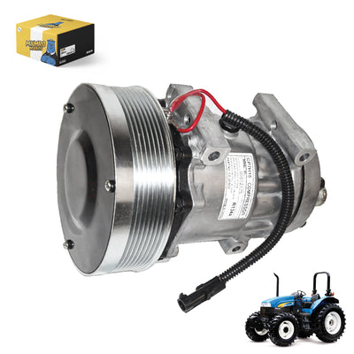 A/C Compressor 86993463 for New Holland T8.275 T8.300 T8.410 T9.390 T9.565 T9.700 T9030 T9040 T9050 T9060 TJ375 TJ380 TJ480 J500 TJ530 from MyMROmarts