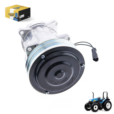 A/C Compressor SD7H15 for New Holland D75 D85 D95 DC75 DC85 DC95 Crawler Dozers T9010 T9020 TJ275 TJ280 TJ325 TJ330 Tractors from MyMROmarts