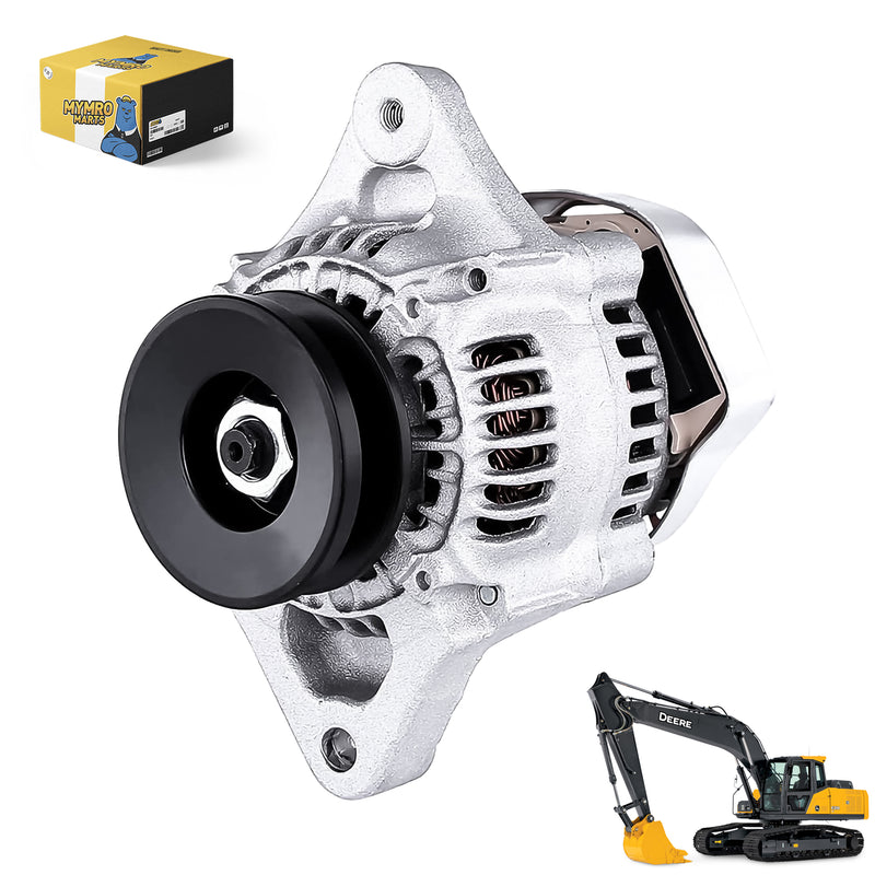 Afbeelding laden in Galerijviewer, Alternator LVA12357 AM879908 TY25243 12V For John Deere Excavator 30G 35G Tractor 1023E 1025R 1026R 3032E 3038E 3120 3320 3520 4200 4210 4300 4310 Yanmar 4TNV88 4HNPAE Engine from MyMROmarts
