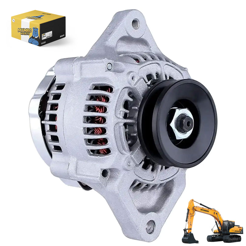 Załaduj obraz do przeglądarki galerii, Alternator 101211-2951 119626-77210 12V For Hyundai Excavator R60-5 R60-7 ZX30U-3F ZX33U-3F from MyMROmarts
