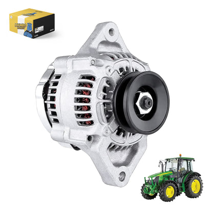 New 12V 55A Alternator 119626-77210 11962677210 For John Deere 2020 2030 with Yanmar Engines from MyMROmarts