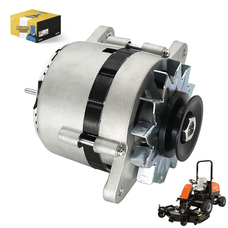 Cargue la imagen en el visor de la galería, 12V 35A Alternator 15321-64012 15411-64010 for Jacobsen T-422D Lawn Mower w/ Kubota D950 Dsl Engine from MyMROmarts
