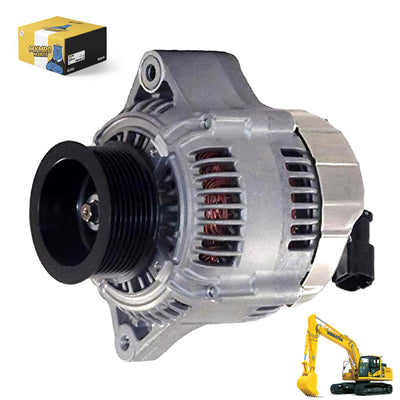 Alternator 600-861-6420 for Komatsu PC240LC-8 PC220LC-8 PC200-8 Excavator SAA6D107E Engine 24V 60A from MyMROmarts