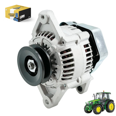 Alternator RE234714 0124110008 for John Deere 5038 5045D 5045E 5050E 5055E 5060E 5065E 5075E 5075EF 5103 5204 5303 5310 5310S 14V 43A from MyMROmarts